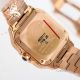 GF Factory Cartier Santos de 35mm Midsize Copy Watch Rose Gold with QuickSwitch strap (7)_th.jpg